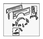 656000C040 - Body: Side Panel for Toyota: Tundra Image