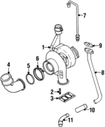 R5010276AA - : Turbocharger for Dodge: Ram 2500, Ram 3500 Image