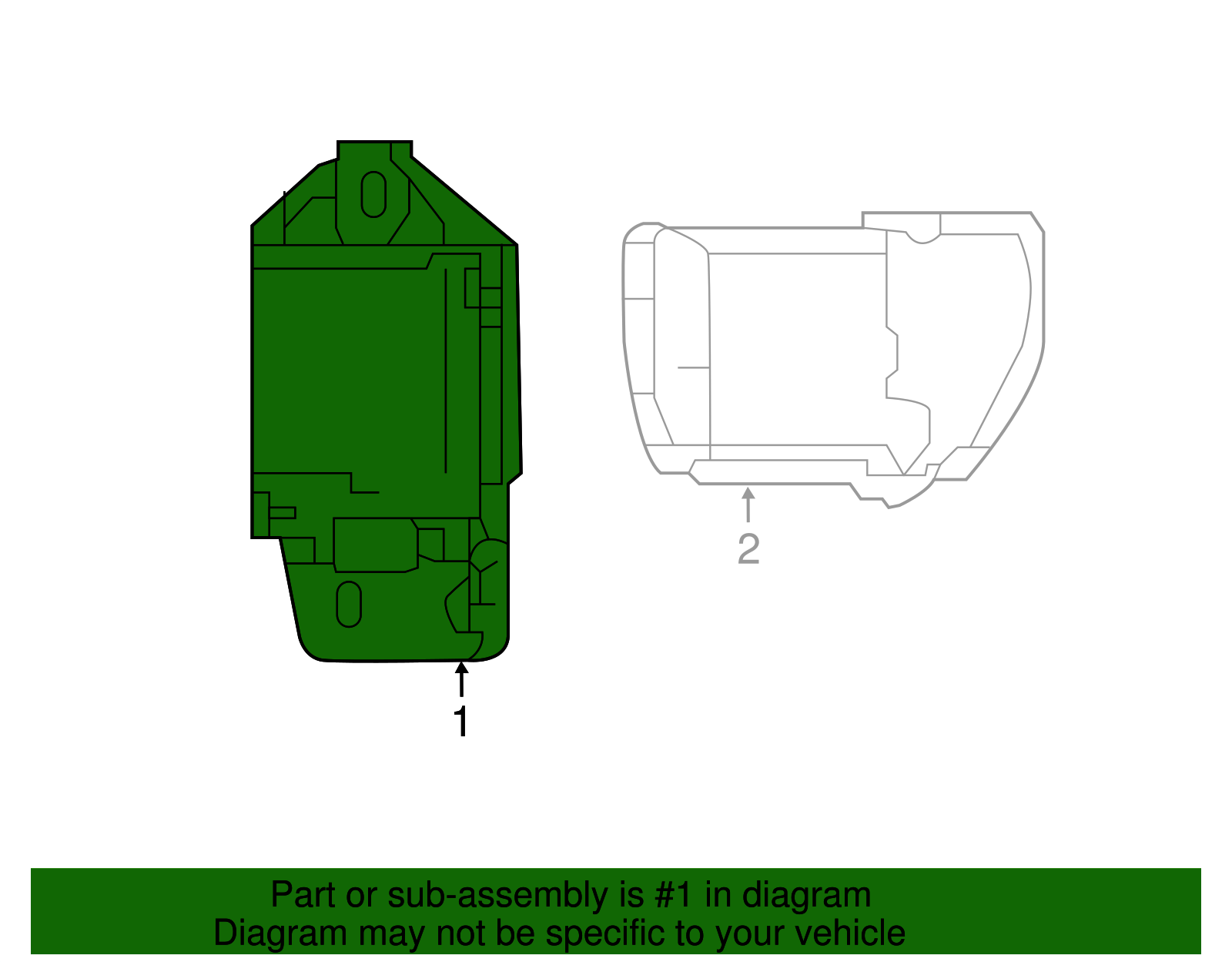 【新品未開封】Blind Spot BLIND SPOT IV NEW OEM Mitsubishi 2022-2023 Outlander Blind Spot Radar