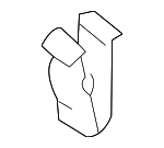 9046805135 - Body: Front Panel Clip for Lexus: ES300, ES330, ES350, GS350, GS460, IS F, IS250, IS350 Image