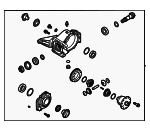 530003B720 - Universals &amp; Rear Axle: Carrier for Kia: Seltos Image