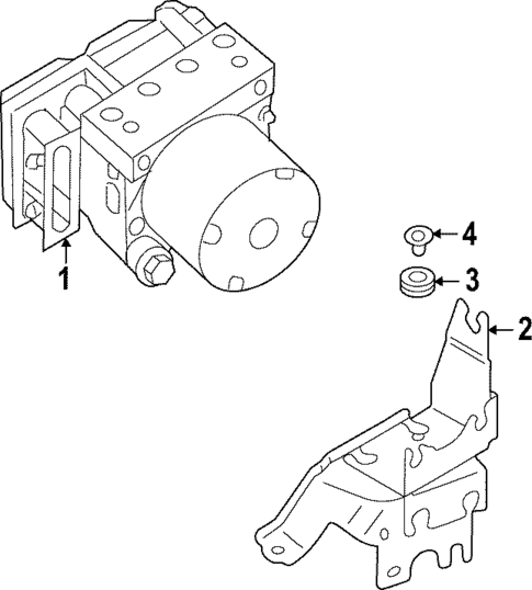 ABS Components for 2025 Nissan Pathfinder #0