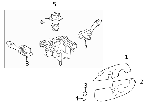 Switches for 2005 Kia Optima #0
