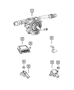 6106170AA - Restraints: Nut for Mopar Image