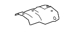 5832702051 - Exhaust: Muffler Shield for Toyota: Corolla Image