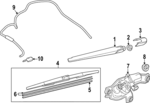 VA45674E0 - Body: Washer Hose for Mazda Image