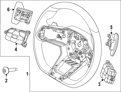 Steering Wheel & Trim for 2024 Ford Mustang #0