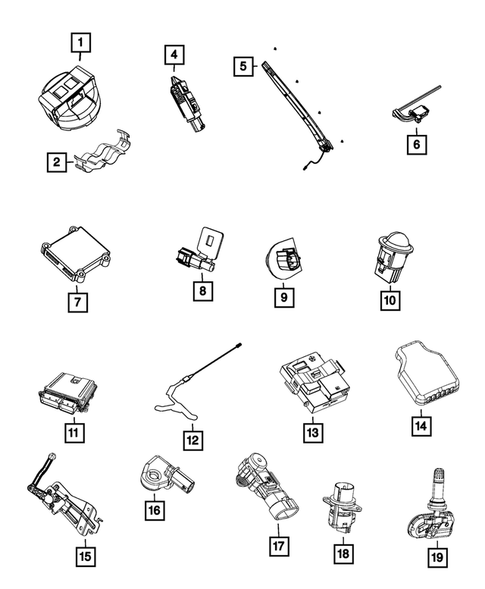 Sensors for 2015 Jeep Cherokee #0
