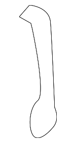 30630756 - HVAC: Lower Case Drain Hose for Volvo: C30, C70, S40, V50 Image