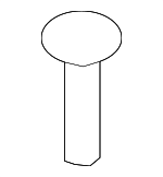 63212754322 - Body: Sun-visor Screw for Mini: Cooper, Cooper Countryman, Cooper Paceman Image