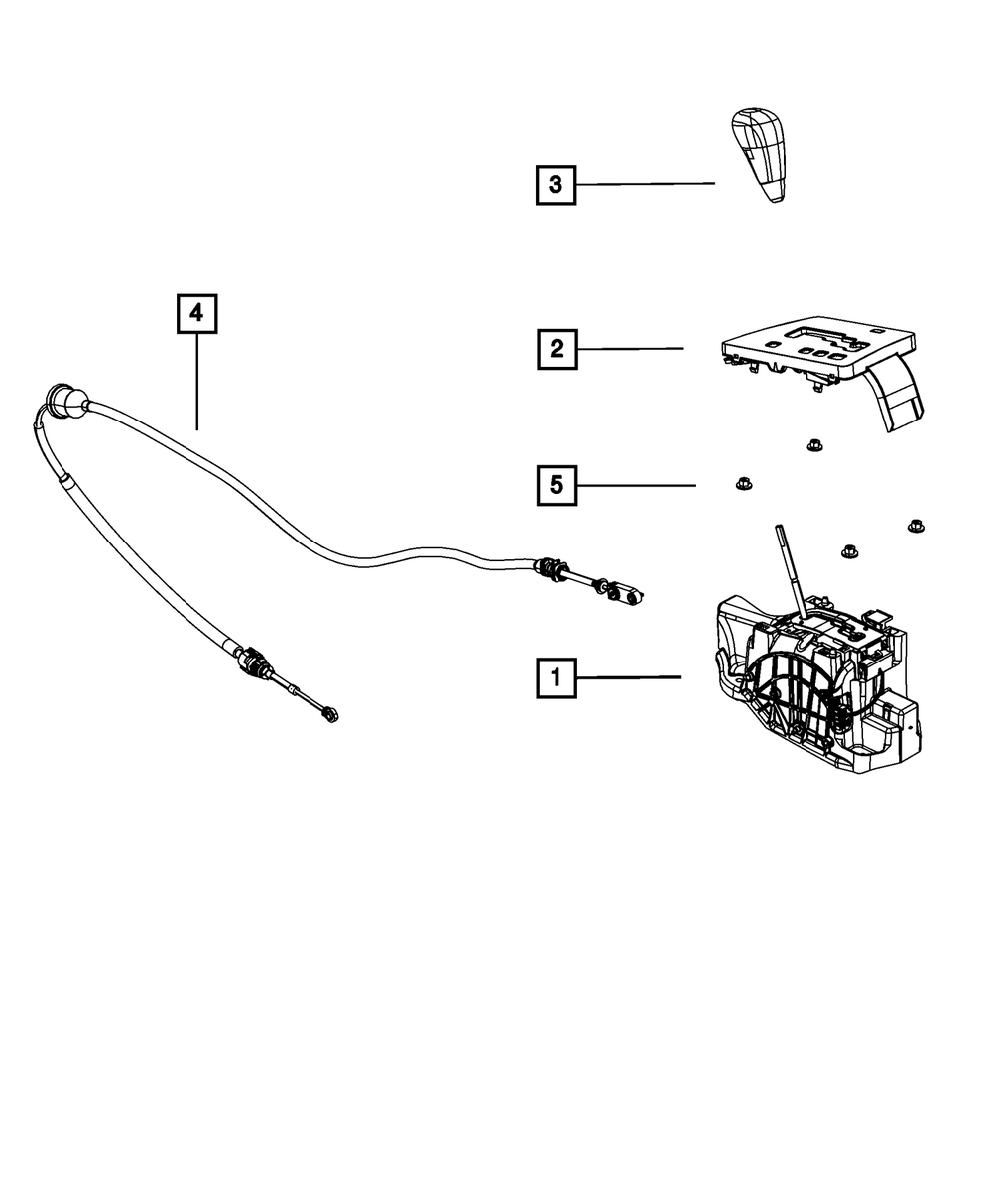 2008-2014 Mopar Transmission Shifter 4578584AD | My Mopar Parts