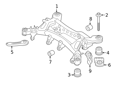Suspension Mounting for 2025 BMW 330i #0