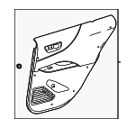 6763048G30C1 - Body: Door Trim Panel for Toyota: Venza Image
