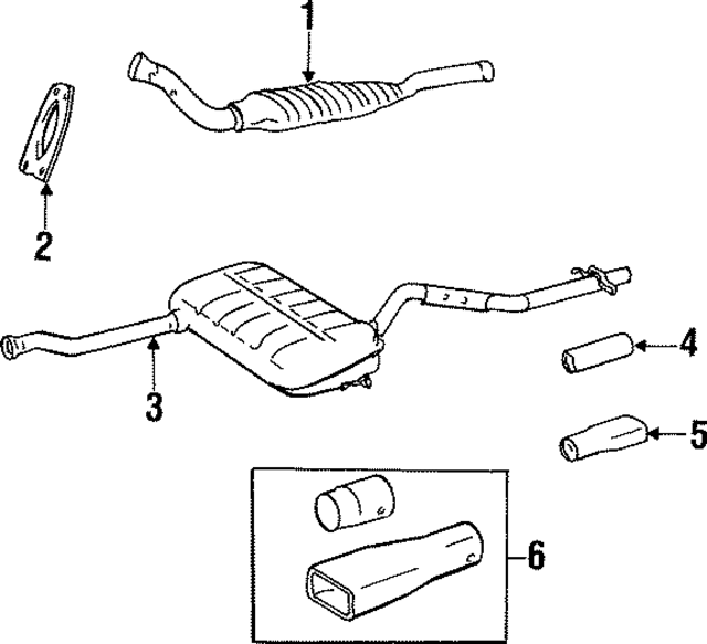 8603018 - : Catalytic Converter for Volvo Image