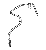 2365013000 - Cooling System: Front Pipe for Mercedes-Benz Image