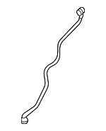 2365013600 - Cooling System: Vent Hose for Mercedes-Benz Image