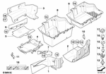 51476978157 - : Storage Shell, Left for BMW Image