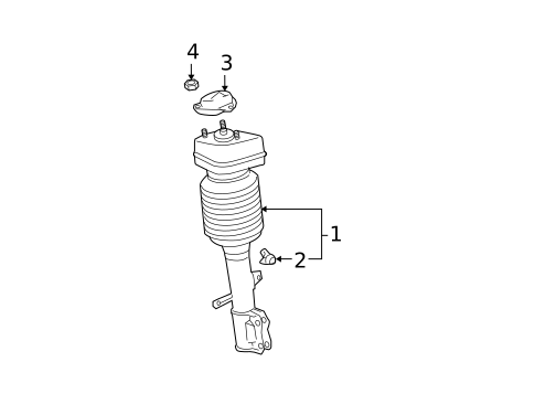 Struts & Components for 2007 Lexus RX350 #2