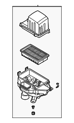 28110K2350 - Engine: Air Cleaner Assembly for Hyundai: Venue Image