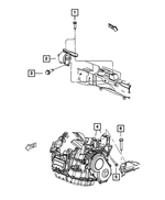 6104225AA - 2.7L Gas; Engine: Hex Flange Head Bolt, Mounting for Mopar Image