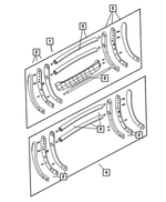82206479 - Mopar Accessories - Component Parts: Grille Guard Kit for Mopar Image