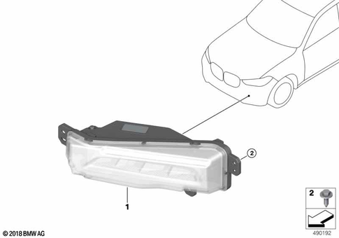 Fog Lights for 2018 BMW X7 M50iX #0