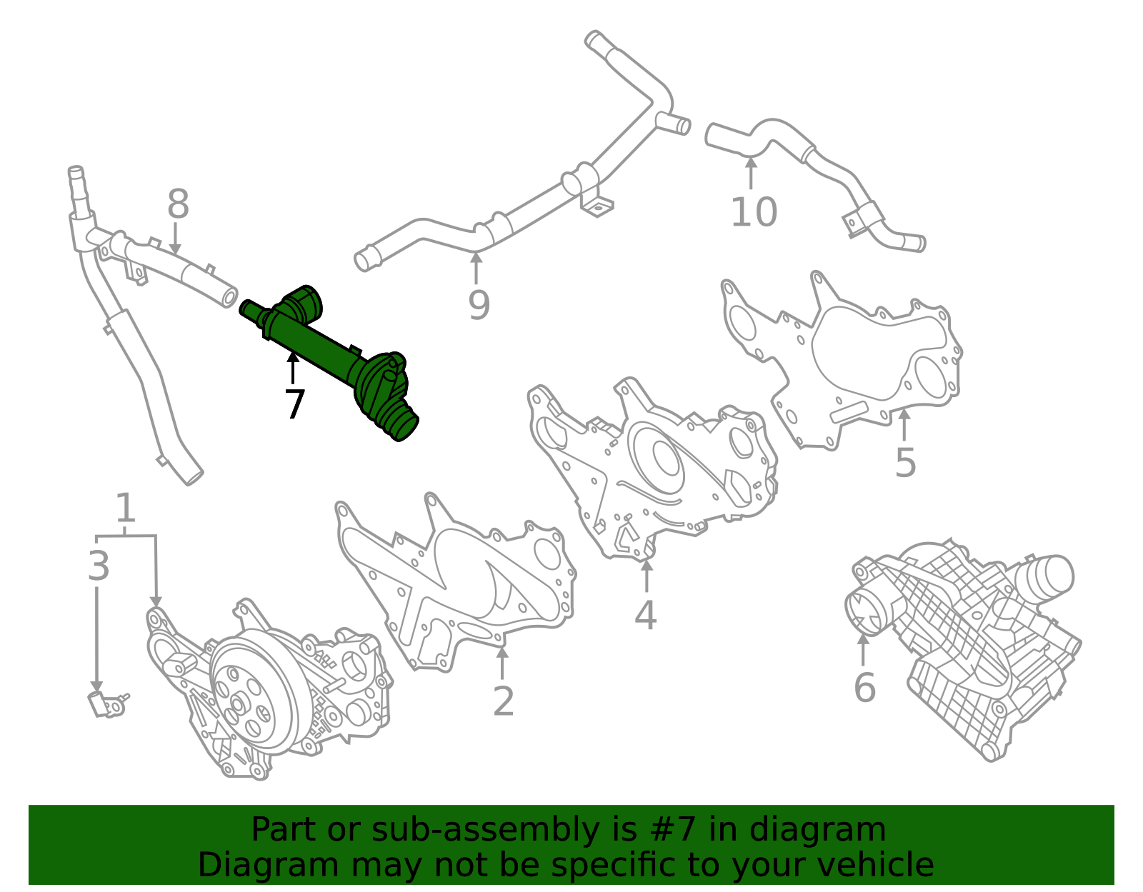 25630-3N300 - Water Inlet 2022-2025 Kia Carnival | Kia.Parts Store