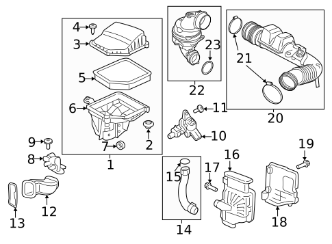Air Intake for 2019 Volvo XC90 #0