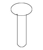 6509147AA - Body: Pull Pocket Screw for Mopar Image