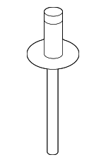 7149289999 - Electrical: Head Air Bag Rivet for BMW: 530e, 530e xDrive, 530i, 530i xDrive, 540d xDrive, 540i, 540i xDrive, 640i xDrive Gran Turismo, 740i, 740i xDrive, 745e xDrive, 750i xDrive, M5, M550i xDrive, M760i xDrive Image