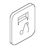 3G8945139 - Electrical: Tail Lamp Assembly Seal for Volkswagen Image