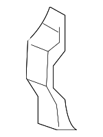 5F9Z8A193AA - Cooling System: Radiator Bracket for Ford: Five Hundred | Mercury: Montego Image