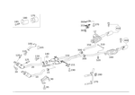 251492014464 - Exhaust System: Suspension for Mercedes-Benz Image