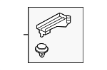 74226T20A00 - Body: Water Shield for Honda Image