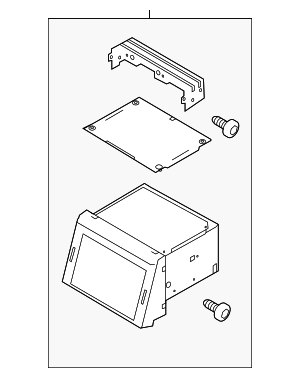 R61604U000CA - : Radio Control Unit for Kia: Optima Image