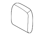 NL3Z18501A04GD - Body: Headrest Cover for Ford Image
