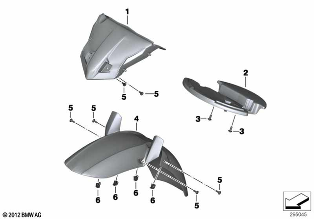 46618526514 - : Wheel Cover, Wheel Proximity for BMW-Motorrad Image