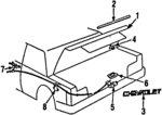 94408199 - Body: Lid for Chevrolet: Spectrum Image