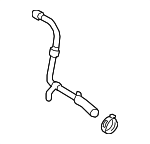 971121050Q - Cooling System: Connector Tube for Porsche: Panamera Image