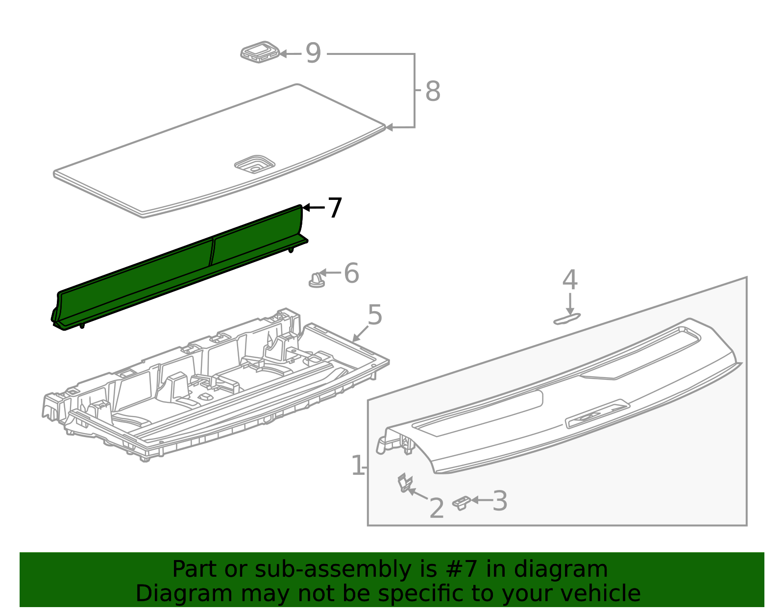 2021-2025 GM Front Trim 85597145 | Capital Chevy Parts