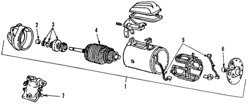 Starter for 1992 Ford Escort #0