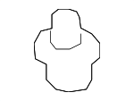 MR200300 - Body: Valance Panel Clip for Mitsubishi Image