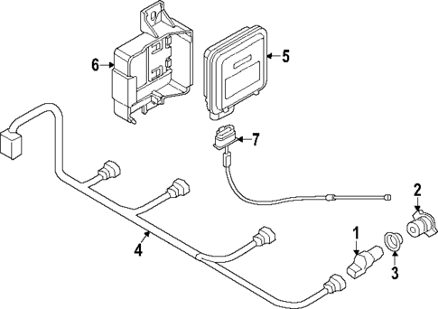 Electrical Components for 2018 Audi A4 #1