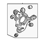2143509301 - Suspension: Knuckle for Mercedes-Benz: E 350, E 450, E 53 AMG&amp;reg;, GLC 300, GLC 350e Image image
