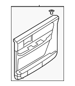 7L7Z7827407AC - Body: Door Trim Panel for Lincoln: Navigator Image