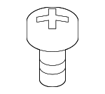 252352H000 - Cooling System: Air Deflector Screw for Kia: Niro, Optima, Rio, Sedona, Sorento, Soul, Soul EV Image