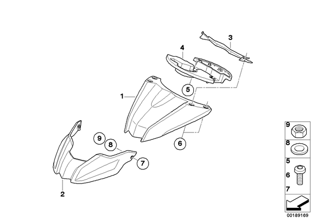 46637704363 - : Covering Center           for BMW-Motorrad Image