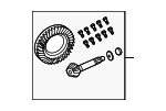 5143420AA - Universals &amp; Rear Axle: Ring &amp; Pinion for Dodge: Ram 1500 Image