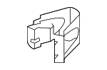 9Y0423337 - Body: Bumper Corner Cover Clip for Porsche Image