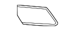 9Y0807573 - Body: Bumper Cover Insulator for Porsche Image